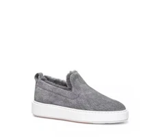 NWOB SANTONI Forbid Genuine Shearling Sneaker. MSRP $695. Size 10M