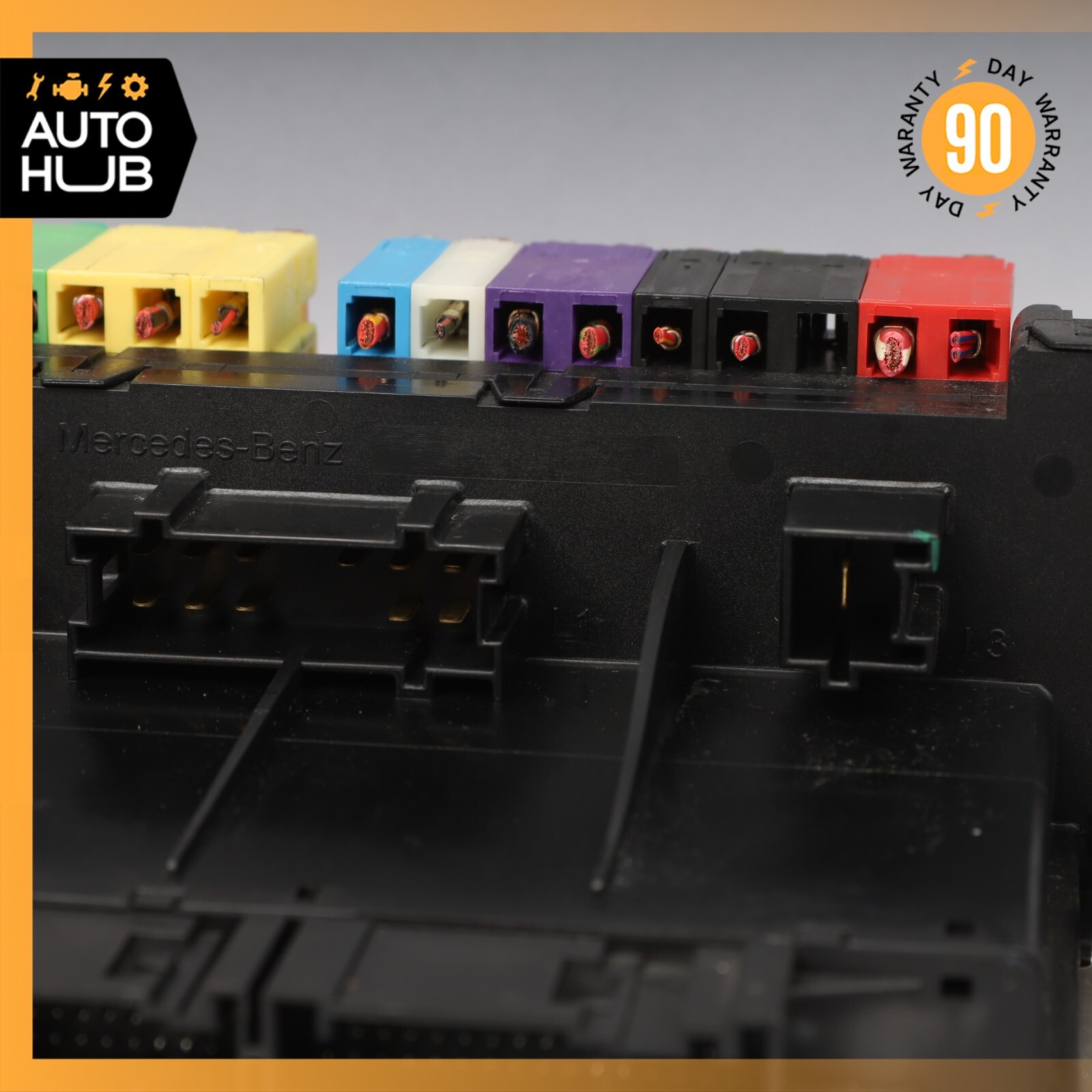 03-12 Mercedes R230 SL500 SL55 AMG SL550 Rear SAM Fuse Box Relay Module OEM