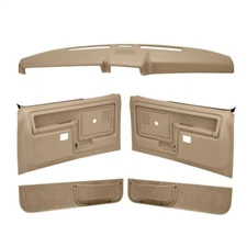 Coverlay Neutral Door Panel And Dash Cover Kit 12-108CS-NTL For 80-86 Ford Truck