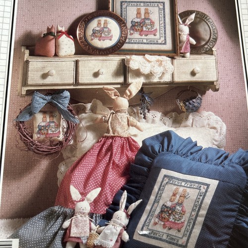 Revista artesanal punto de cruz y país patrones vintage años 80 y 90 punta de aguja - Imagen 5 de 11