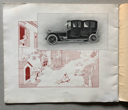 Mühlbacher — Robida, Forain, Steinlen… — Catalogue voitures publicitaire c. 1910 - Foto 7 di 8