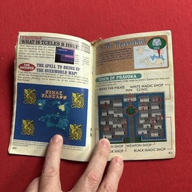Final Fantasy  Explorers Handbook - NES - Manual Only - Rough