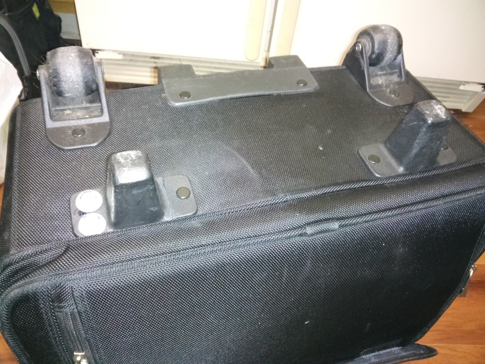 US LUGGAGE NEW YORK Roller Carry On Briefcase 18x12x8 Laptop Doctor File eBay