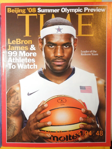 DARA TORRES time LEBRON JAMES 08 summer olympics OBAMA John madden YAO MING bolt - Picture 2 of 10