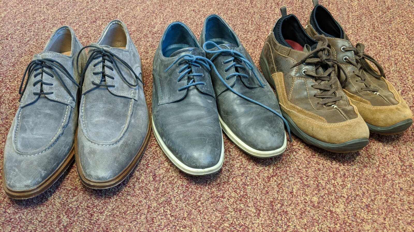 Lotto 3 scarpe uomo ECCO taglia 42 9 5 10