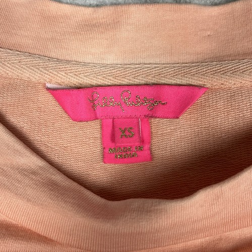 Lilly Pulitzer Sweatshirt Womens XS Oversized Pullover Pink Lounge Ombre Shirt - Picture 5 of 15