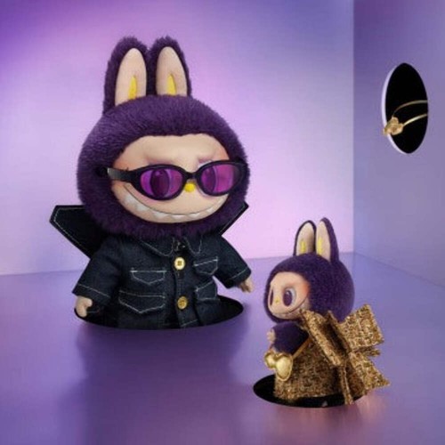 POP MART LABUBU × PRONOUNCE - WINGS OF FORTUNE Vinyl Plush Hanging Card - Picture 7 of 7