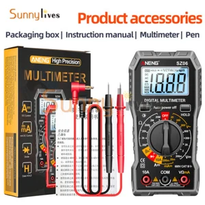 ANENG LCD Voltmètre numérique multimètre 2000 Nombre AC/DC Compteur de voltmètre ammétrique