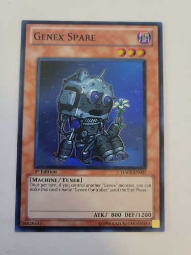 Yu-Gi-Oh! TCG Genex Spare Hidden Arsenal 2 HA02-EN007 1st Edition Super Rare - Picture 2 of 8