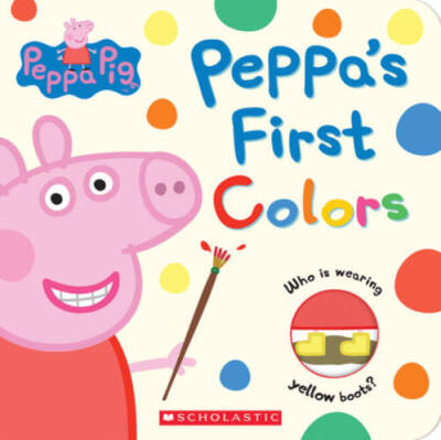 Peppa's First Colors (Peppa Pig) - Board book By Scholastic - GOOD