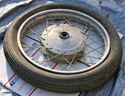 1964 YAMAHA Y21 125cc OEM FRONT RIM HUB  VIN # Y21-154376