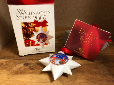 Hutschenreuther Weihnachtsstern 2002 mit Ovp. Top Zustand. | eBay.de