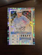 JB Bukauskas 2017 Panini Contenders Draft Picks Cracked Ice Auto /23 Dbacks