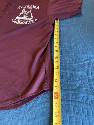 Off the bench Alabama Crimson Tide Button-Down Jersey Vintage 1990s, XL - Bild 17 von 24