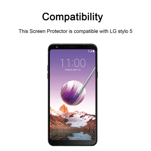 For LG Stylo 5/5 Plus Liquid Dynamic Glitter Bling Cover Case + Screen Protector - Picture 9 of 35
