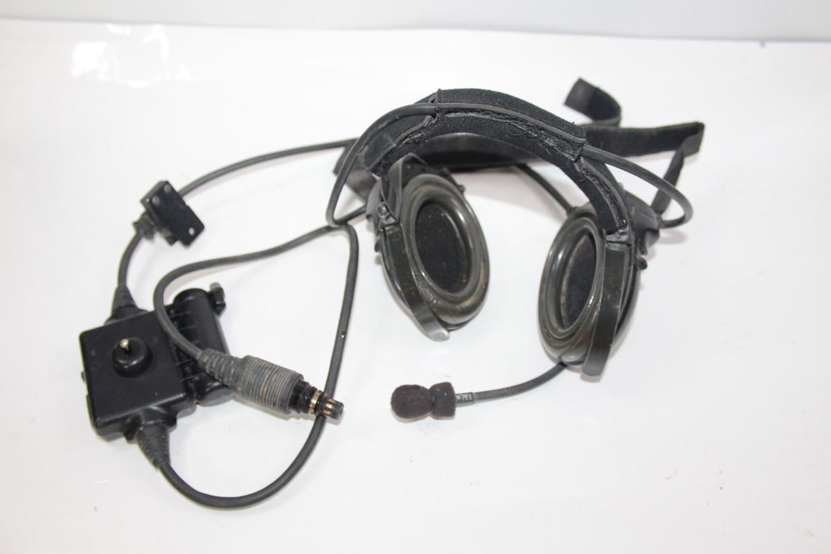 Bose TriPort Tactical Headset Army W/Mic Military Aviation