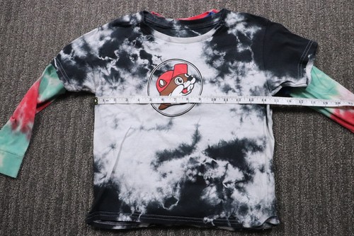 Buc-ee's Youth XS T-Shirt Lot Of 3 Holiday Texas Outdoor Colorful Tie-Dye - Picture 6 of 11
