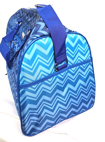 Missoni Parfum Weekend Duffle Bag Size Blue Large NEW In Original Packaging - Picture 5 of 11