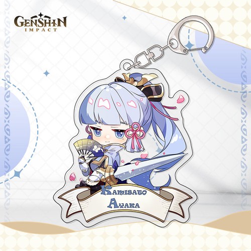 Genshin Impact Series Bag Pendant Acrylic Keychain Cosplay Keyring Collect Gift - Picture 31 of 47