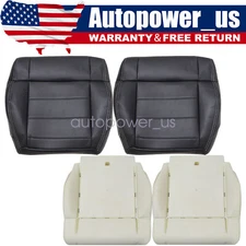 New For 2008-2010 Jeep Wrangler Driver & Passenger Bottom Cover + Foam Cushion