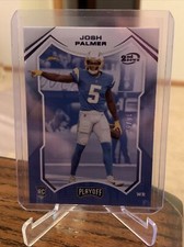 2021 Playoff Base 2nd Down #224 Josh Palmer /50  - Los Angeles Chargers