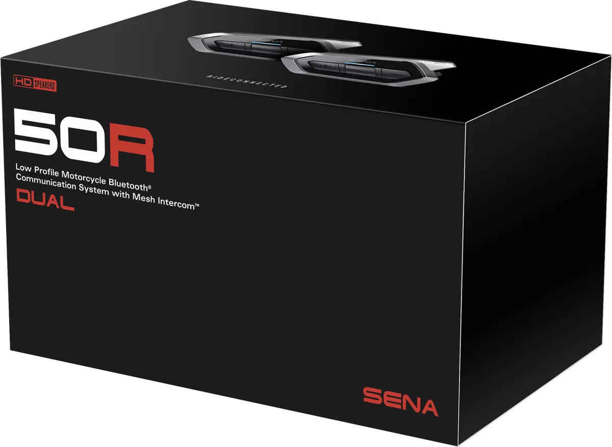 SENA 50R 02D 50R HD BLUETOOTH COMM SYSTEM SOUND BY HARMAN KARDON