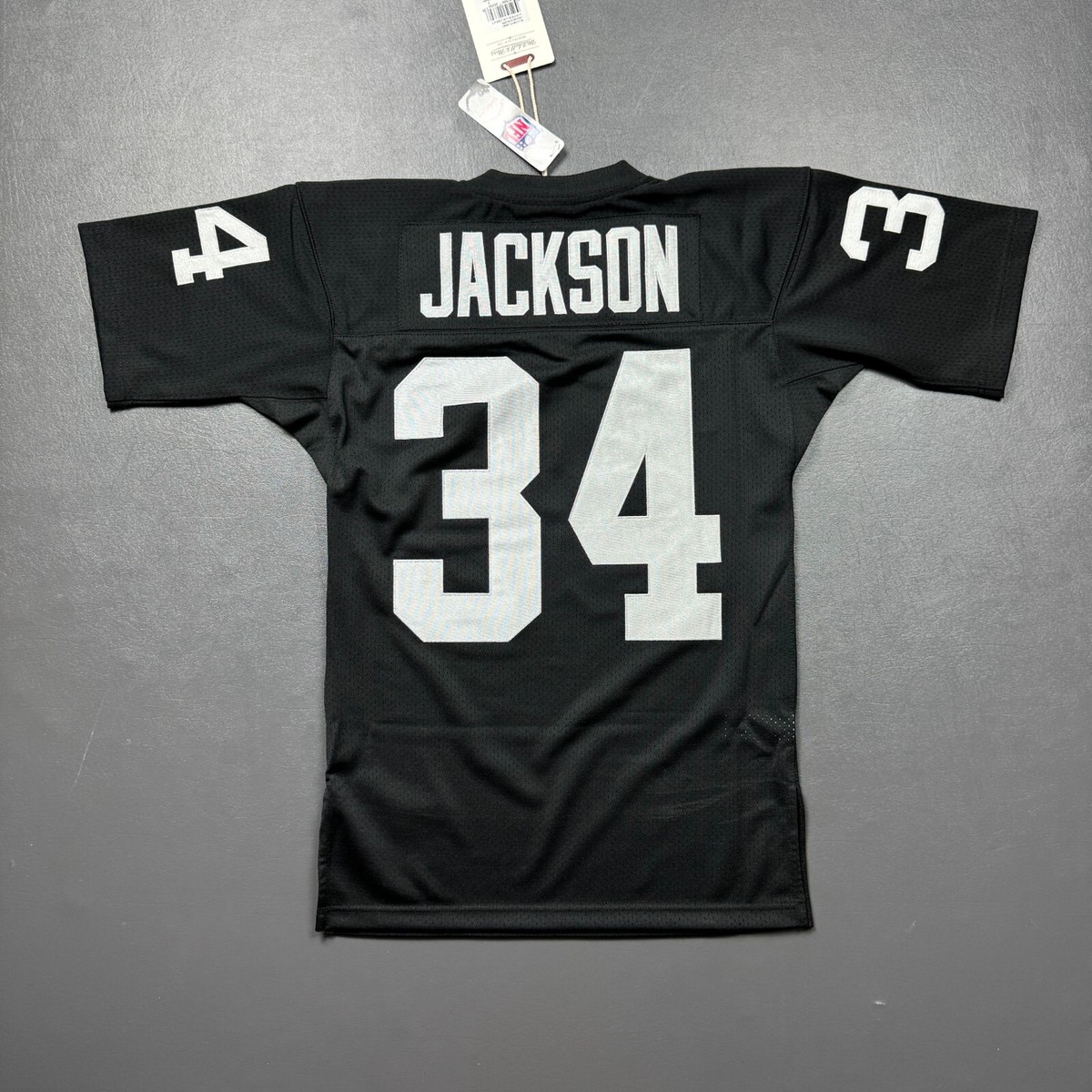 100% Authentic Bo Jackson 1990 Raiders Mitchell & Ness Jersey Size
