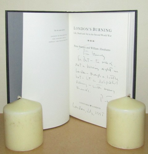 Peter Stansky & William Abrahams - London's Burning - Signed - 1st/1st (1994) - Imagen 4 de 5