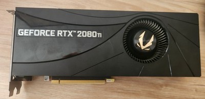 Zotac Gaming RTX 2080 Ti Blower 11 GB GDDR6 NVIDIA GeForce Graphics Card GPU