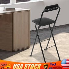 Modern Folding Bar Chair Counter Tall Stool Collapsible Camping Chair Cafe Chair