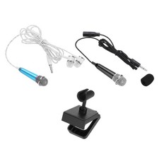 2 Mini Small Microphones for Blue and Black Phone