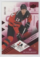 2024 Upper Deck Team Canada Juniors Exclusives /100 Maveric Lamoureux #43 gj5