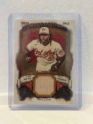 Cedric Mullins 2024 Patch Topps Allen & Ginter Relics #AGR-CM Orioles
