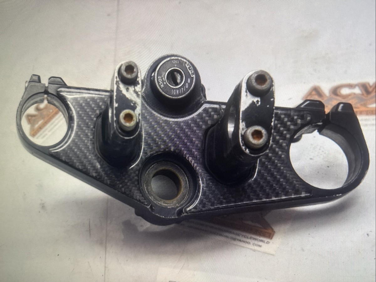 ジャンク品YAMAHASF3000 DC4 Upper Triple Tree Clamp 2001 Yamaha FZ1 FZ1000 1000 Fz Fzs