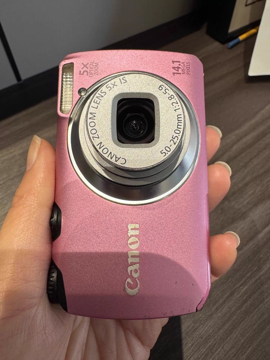 Canon PowerShot A3200 IS Digital Camera 5x Optical Zoom 720p HD
