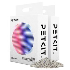 PETKIT Mixed Cat Litter Fast Clumping, Flushable, Ultra Absorbent, 100 Natur...
