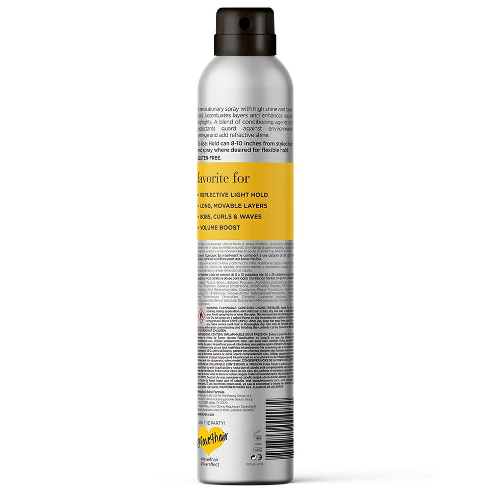 Fave4 Flex Reflect spray ligero brillante para el cabello 10 oz Foto 2 de 2