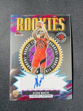 2025-26 Topps Finest Rookie Auto Alijah Martin RC #RFA-AM Raptors XV44