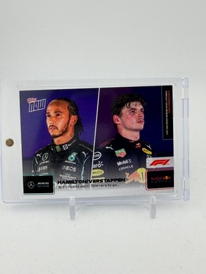 Hamilton - Verstappen - 2021 Topps Now F1 369.5 Points each -One Race PR:51224