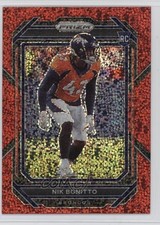 2022 Panini Prizm Rookies Red Sparkle Prizm Nik Bonitto #398 1s8f