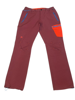 Ternua Mens ShellStretch Alpine Pants EU XL/US L Blue/Red Stretch