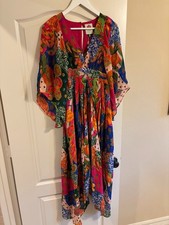 FARM Rio Sunny Mix Maxi Dress - Size XS - MSRP $265