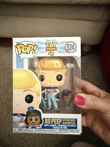 Funko Pop! Vinyl: Pixar - Bo Peep w/Officer Giggle McDimples #524