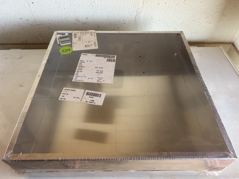 Bud Industries AC-1431 Aluminum Metal Chassis Box Enclosure - 4" x 17” x 17"