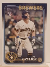 2024 Topps Baseball - Sal Frelick Base Rookie RC #76 Milwaukee Brewers