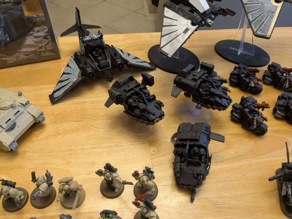 Kit D'Amélioration Warhammer 40k Dark Angels Firstborn - Space Marines (Rare, OOP)