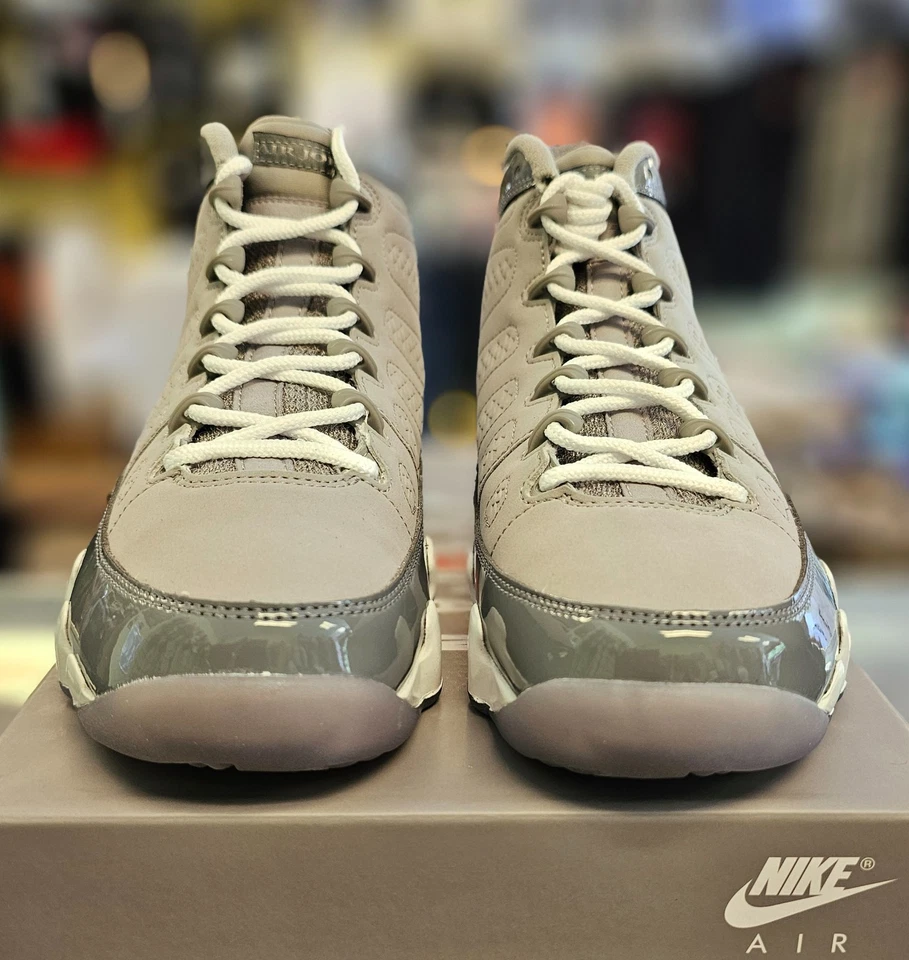 AIR JORDAN 9 RETRO (GS) COOL GREY" 2025  SZ 6Y/ 7.5(W) HV4574-011 DS - Image 2 of 4
