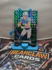 2025 Panini Mosaic Isaac Teslaa Rookie Card Green Mosaic Prizm RC #319