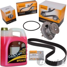 CONTI ZAHNRIEMENSATZ + WASSERPUMPE passend für VW GOLF 2 3 POLO 86C 1.0/1.3/1.4