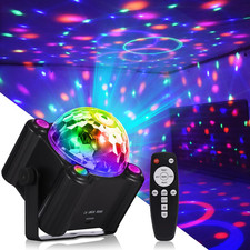 Luces De Discoteca Para Casa Fiestas Bolas Con Sonido Activado Movimiento